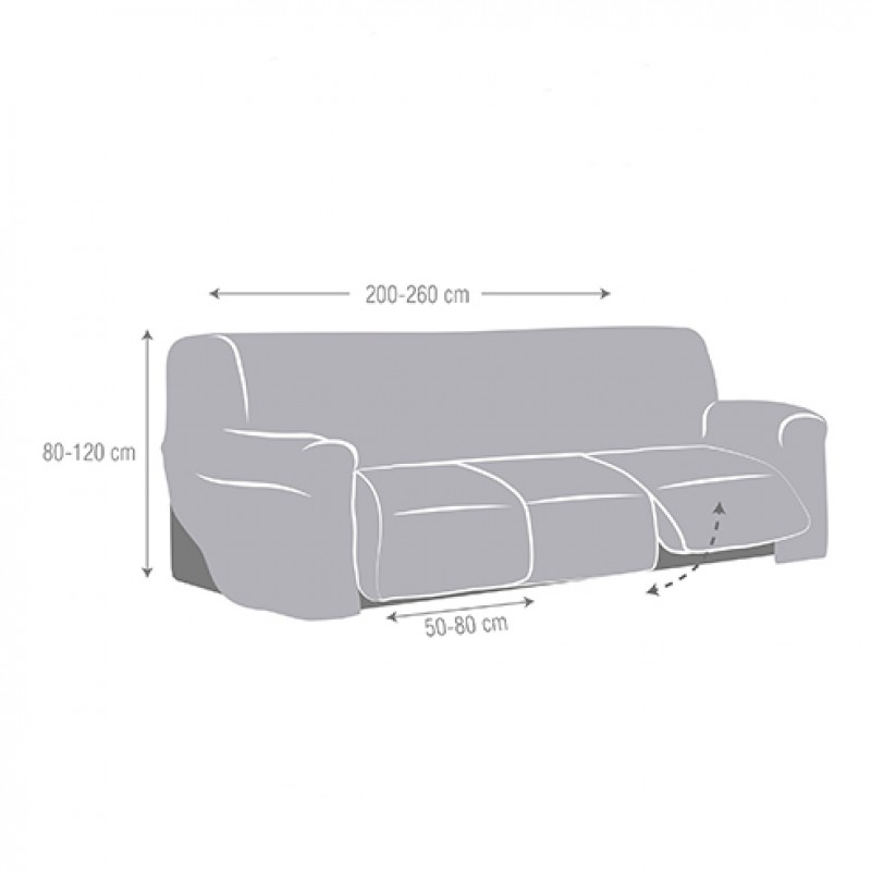  medidas sofá relax 3 plazas x 3 reclinables 