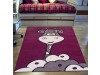 alfombra infantil jirafa lila