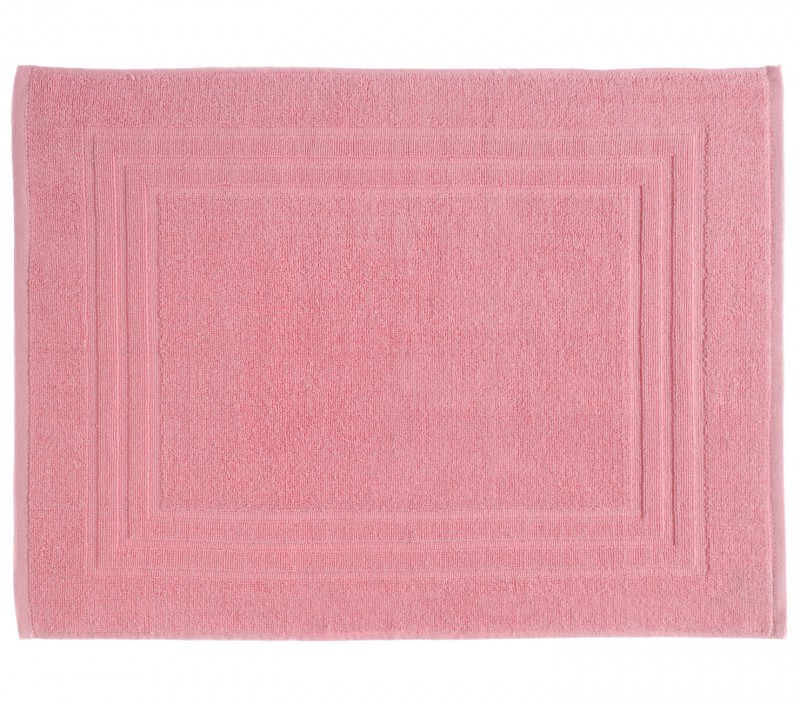  alfombra de baño algodón liso coral 