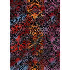 dibujo aéreo alfombra leacril nerea rebekah negro