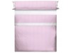 juego de sábanas toras rosa-blanco