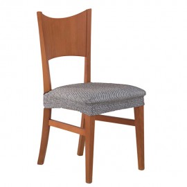 funda asiento silla elástica alba marrón 16