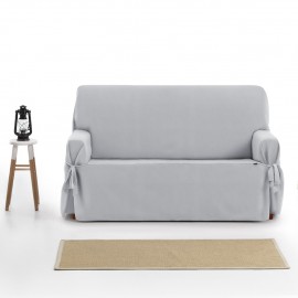 funda sofá universal lazos levante gris