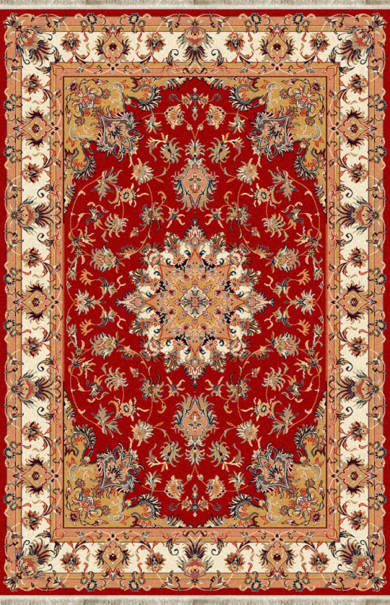  dibujo aéreo alfombra lana persia atusa granate 