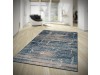 alfombra poliéster santana diseño azul