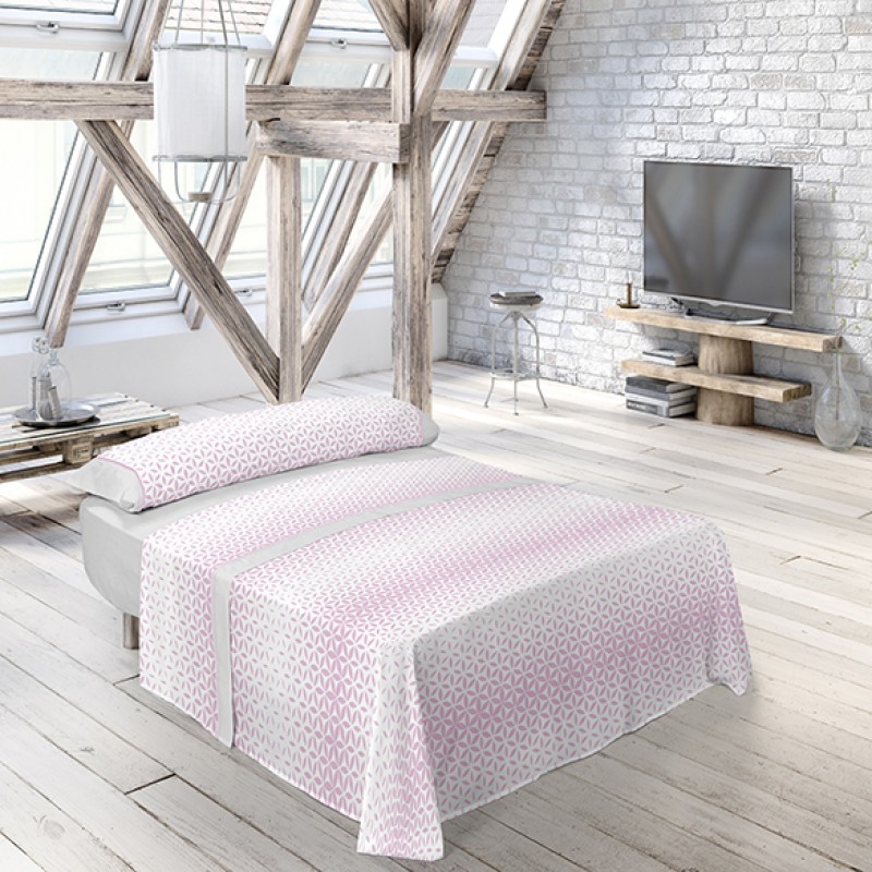  juego de sábanas zadar rosa 