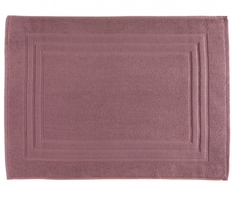  alfombra de baño algodón liso lila 