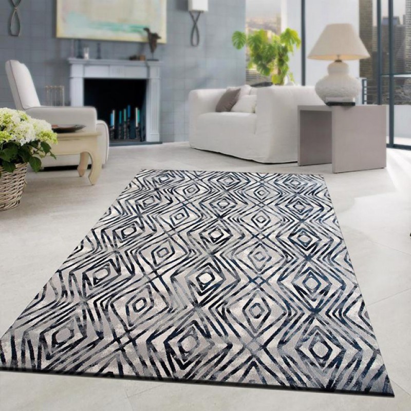  alfombra poliacril elegance erin gris 
