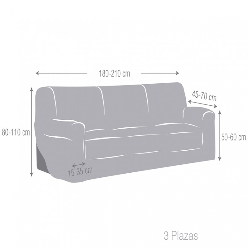  medida de sofá 3 plaza 