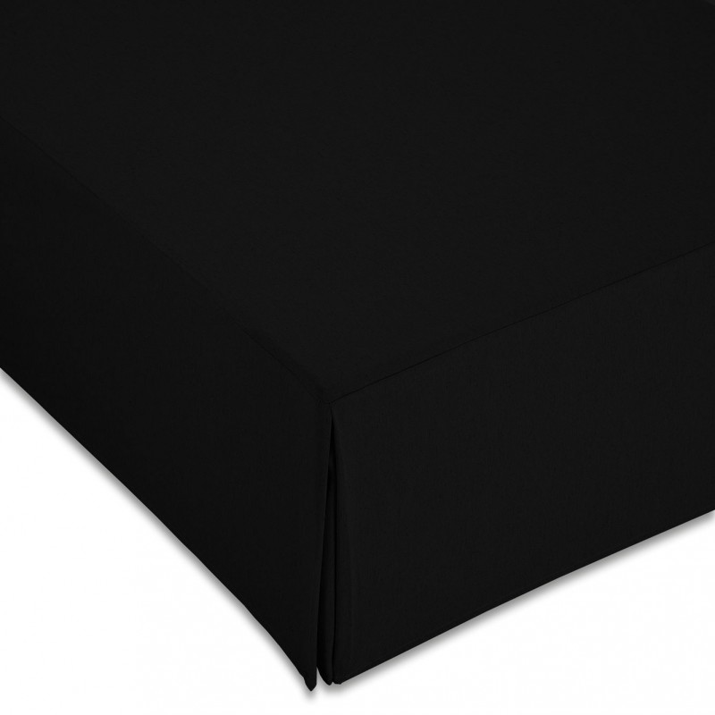  cubre canapé negro volante 30 cm. 
