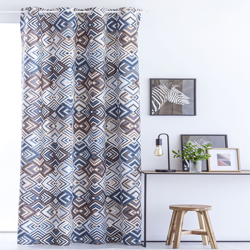  cortina confeccionada ferrol azul 