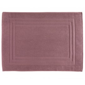 alfombra de baño algodón liso lila