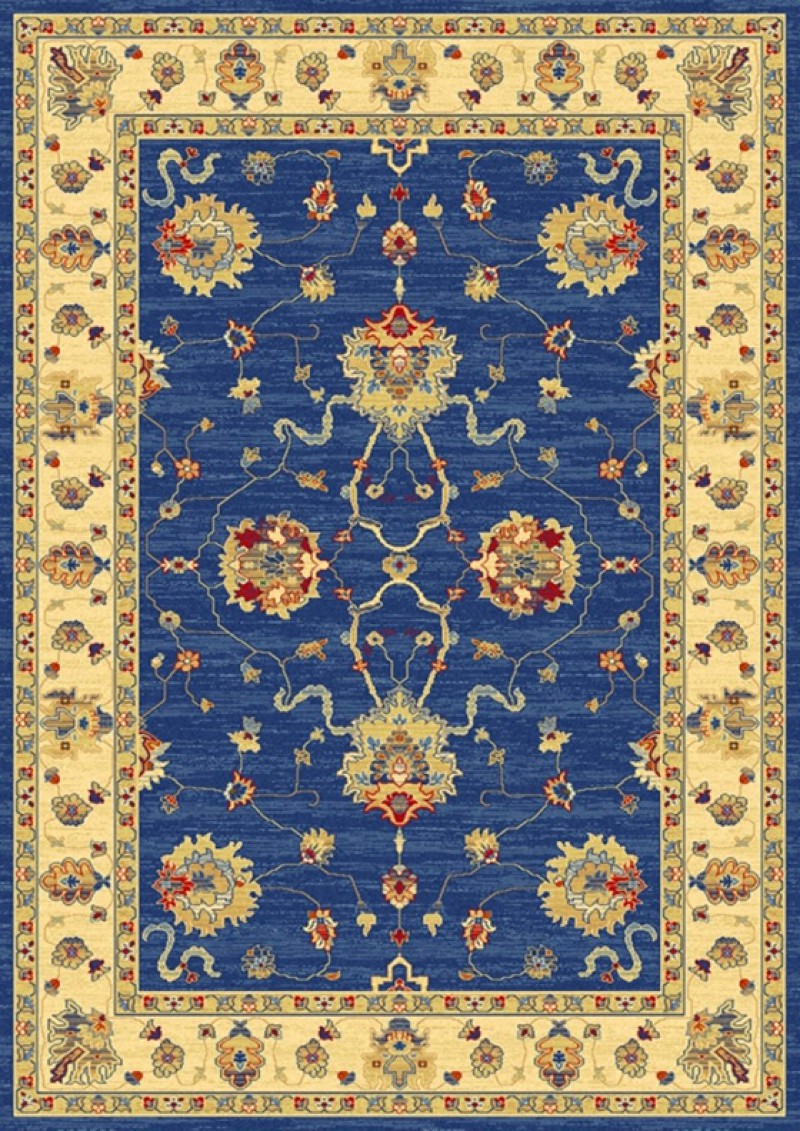  alfombra diseño 500 azul 