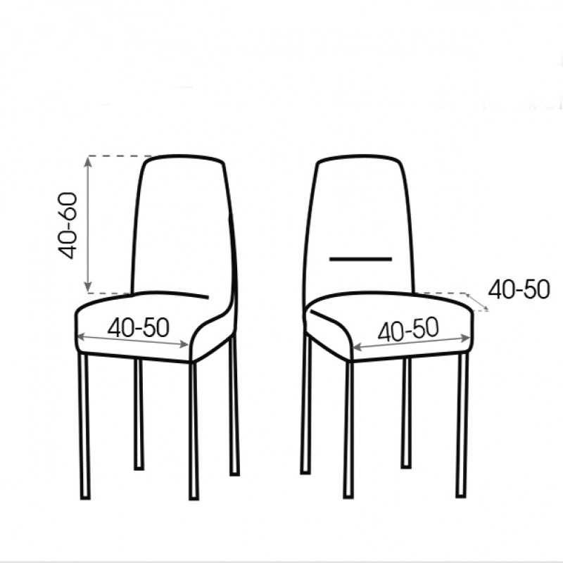  medidas de sillas 