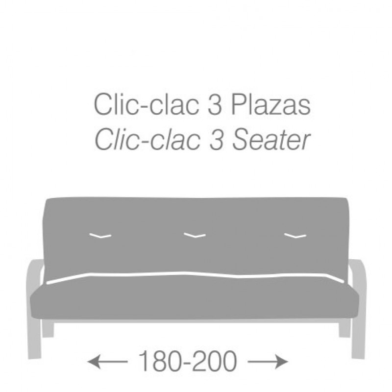  Medida sofá clic clac Kilim 