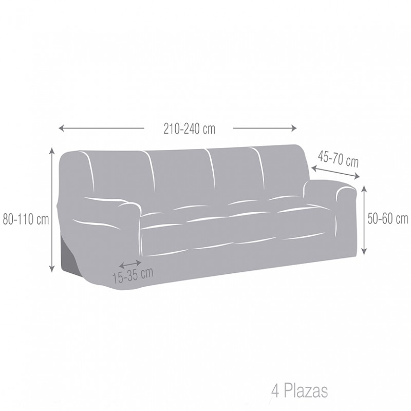  medida de sofá 4 plaza 