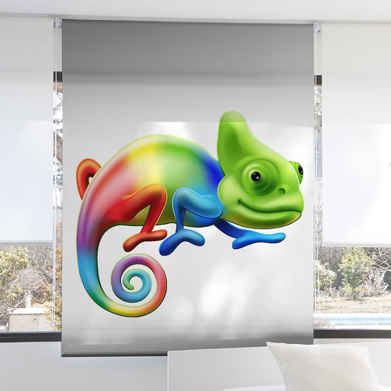  stor digital enrollable camaleón tricolor 